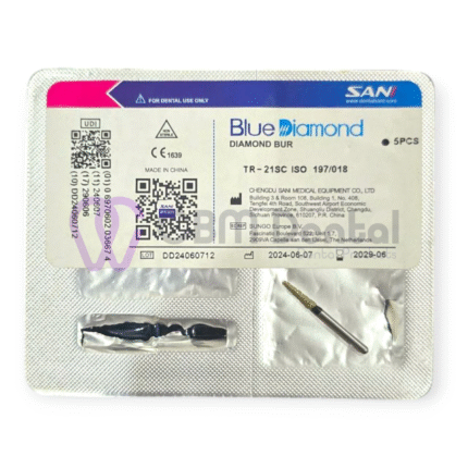 FRAISE BLEU DAIMAND BUR SANI (5PCS) TR-21SC ISO 197/18