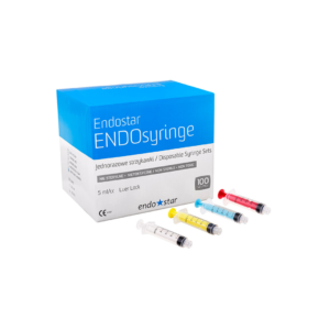 EndoSyringe Seringues d’Irrigation Endodontique Luer-Lock 5 ml Boîte de 100 – Endostar