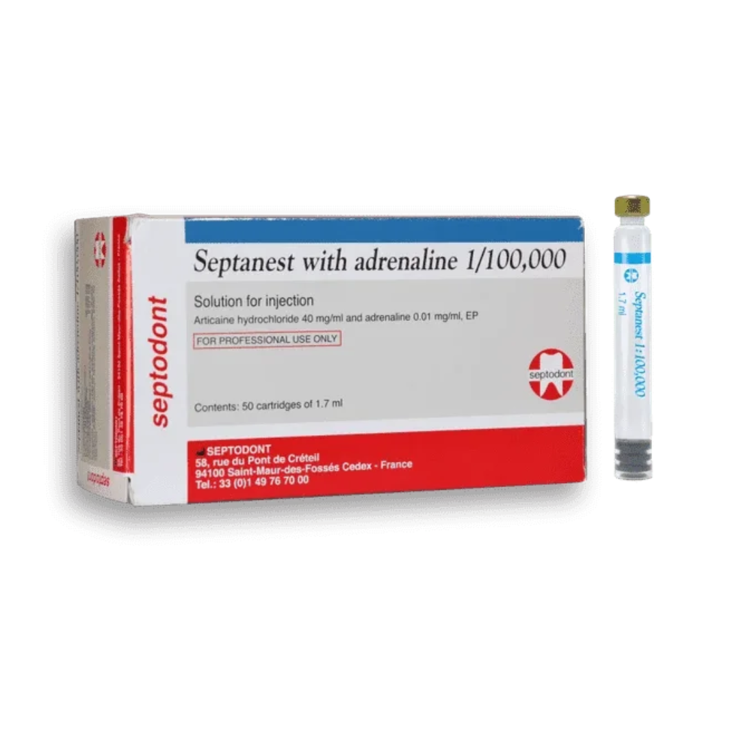 Articaine Septanest 40 mg/mL Anesthésiques injectables - Septodont