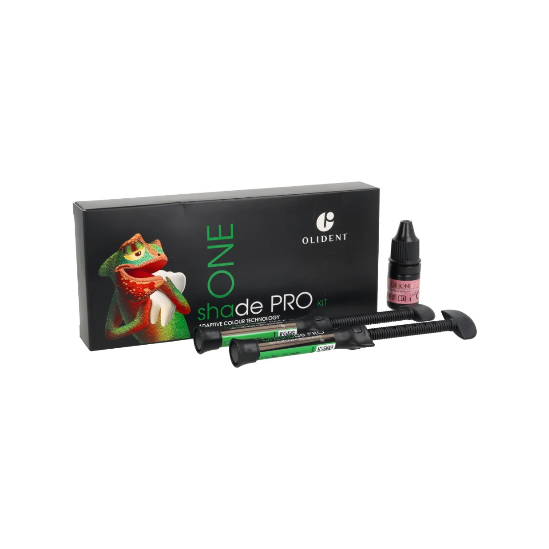 OneShade Pro Kit 2 × 5 g + OliBond 7 (3500 DA / Srg) – Olident