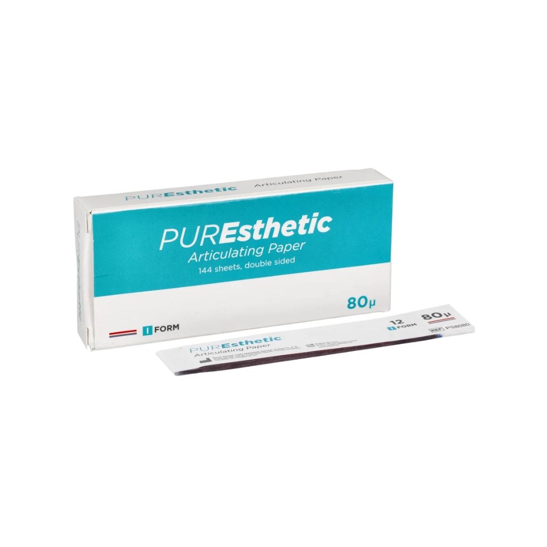 Papier Articulé Puresthetic 80 µ – 144 unités – Poldent by Endostar